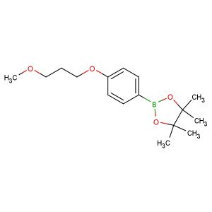 2-(4-(3-methoxypropoxy)phenyl)-4,4,5,5-tetramethyl- 1,3,2-dioxaborolane