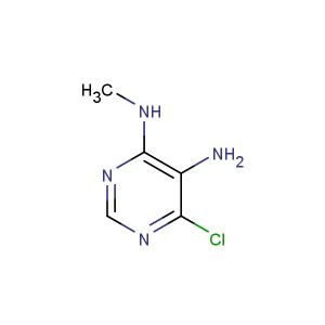 4-(methylamino)-5-amino-6-chloropyrimidine