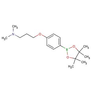 N,N-dimethyl-3-(4-(4,4,5,5-tetramethyl-1,3,2-dioxaborolan-2-yl)phenoxy)propan-1-amine