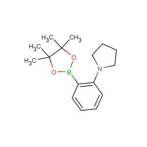 1-(2-(4,4,5,5-tetramethyl-1,3,2-dioxaborolan-2-yl)phenyl)pyrrolidine