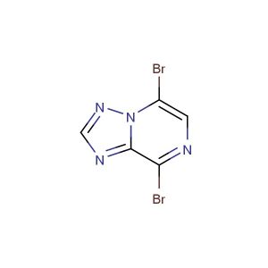 5,8-dibromo-[1,2,4]triazolo[1,5-a]pyrazine