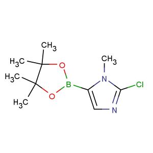 2-chloro-1-methyl-5-(4,4,5,5-tetramethyl-1,3,2-dioxaborolan-2-yl)-1H-imidazole
