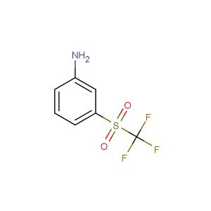 3-[(trifluoromethyl)sulphonyl]aniline