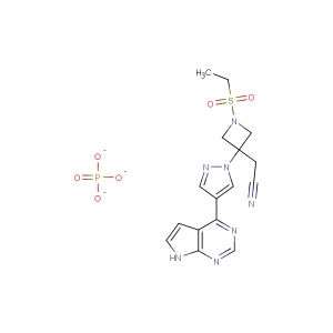 Baricitinib phosphate(Synonyms: LY3009104 phosphate; INCB028050 phosphate)