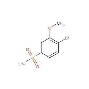1-bromo-2-methoxy-4-(methylsulfonyl)benzene