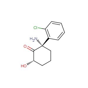 (2S,6S)-2-amino-2-(2-chlorophenyl)-6-hydroxycyclohexanone