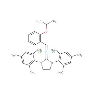 (1,3-bis-(2,4,6-trimethylphenyl)-2-imidazolidinylidene)dichloro(o-isopropoxyphenylmethylene)ruthenium