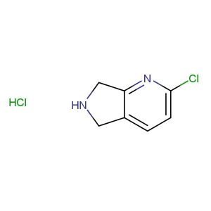 2-chloro-6,7-dihydro-5H-pyrrolo[3,4-b]pyridine hydrochloride