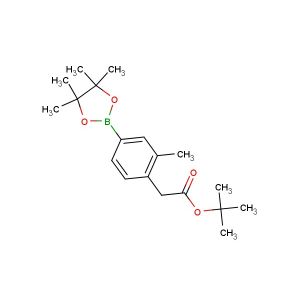 tert-butyl 2-(2-methyl-4-(4,4,5,5-tetramethyl-1,3,2-dioxaborolan-2-yl)phenyl)acetate