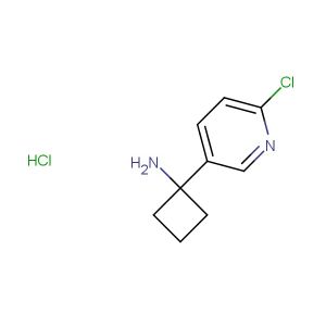 1-(6-chloropyridin-3-yl)cyclobutanamine hydrochloride