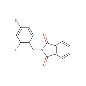 2-(4-bromo-2-fluorobenzyl)isoindoline-1,3-dione