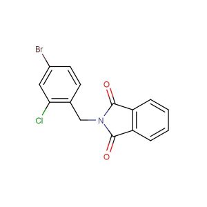 2-(4-bromo-2-chlorobenzyl)isoindoline-1,3-dione