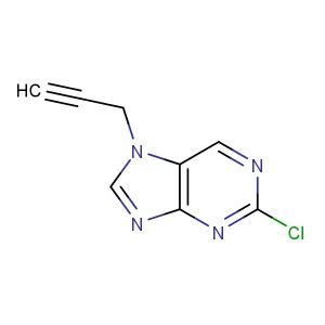 2-chloro-7-(prop-2-yn-1-yl)-7H-purine
