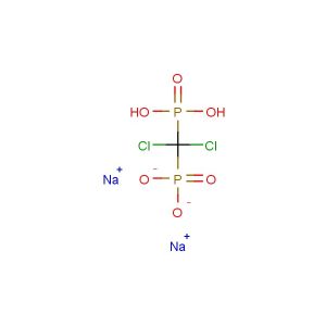 Clodronic acid disodium salt  (Synonyms: Clodronate disodium salt)