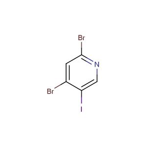 2,4-dibromo-5-iodopyridine