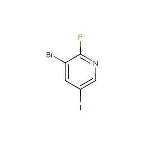 3-bromo-2-fluoro-5-iodopyridine