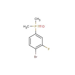 (4-bromo-3-fluorophenyl)dimethylphosphine oxide
