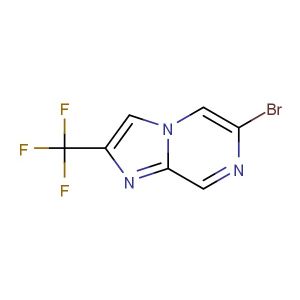 6-bromo-2-(trifluoromethyl)imidazo[1,2-a]pyrazine