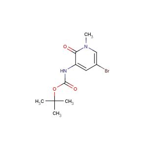 tert-butyl 5-bromo-1-methyl-2-oxo-1,2-dihydropyridin-3-ylcarbamate