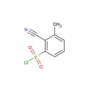 2-cyano-3-methylbenzene-1-sulfonyl chloride