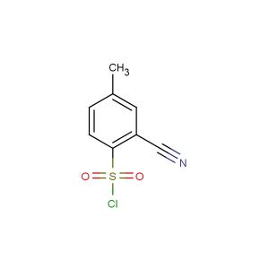2-cyano-4-methylbenzene-1-sulfonyl chloride