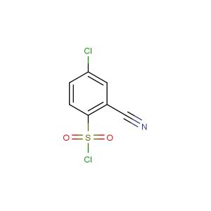 4-chloro-2-cyanobenzene-1-sulfonyl chloride