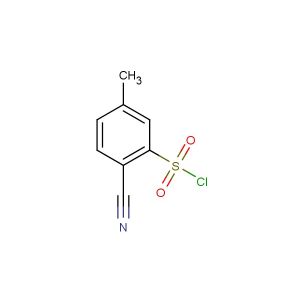 2-cyano-5-methylbenzene-1-sulfonyl chloride