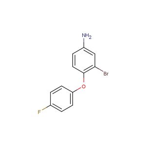 3-bromo-4-(4-fluorophenoxy)aniline