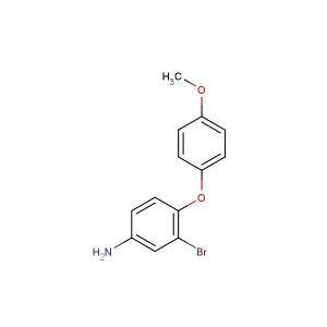 3-bromo-4-(4-methoxyphenoxy)aniline