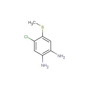 4-chloro-5-(methylthio)benzene-1,2-diamine