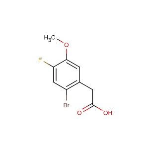 2-(2-bromo-4-fluoro-5-methoxyphenyl)acetic acid