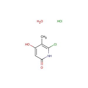 6-chloro-4-hydroxy-5-methylpyridin-2(1H)-one hydrochloride hydrate
