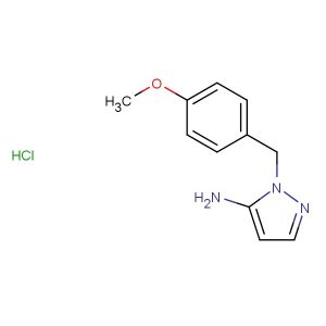 1-(4-methoxybenzyl)-1H-pyrazol-5-amine hydrochloride