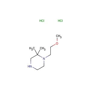 1-(2-methoxyethyl)-2,2-dimethylpiperazine dihydrochloride