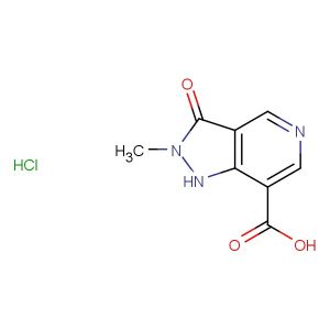 2-methyl-3-oxo-2,3-dihydro-1H-pyrazolo[4,3-c]pyridine-7-carboxylic acid hydrochloride