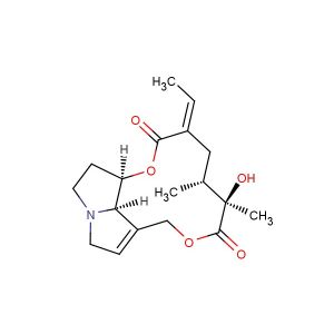 Senecionine(Synonyms: Senecionan-11,16-dione, 12-hydroxy-; Aureine; Senecionin)
