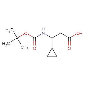 3-tert-butoxycarbonylamino-3-cyclopropyl-propionic acid