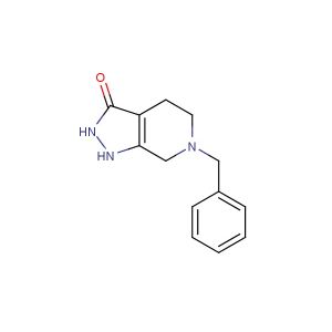 6-benzyl-2,4,5,7-tetrahydro-1H-pyrazolo[3,4-c]pyridin-3-one