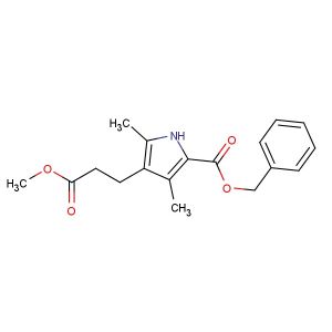 benzyl 4-(3-methoxy-3-oxopropyl)-3,5-dimethyl-1H-pyrrole-2-carboxylate