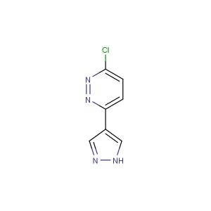 3-chloro-6-(1H-pyrazol-4-yl)pyridazine
