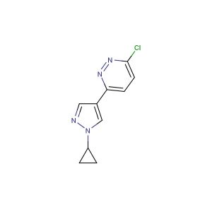 3-chloro-6-(1-cyclopropyl-1H-pyrazol-4-yl)pyridazine