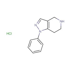 4,5,6,7-tetrahydro-1-phenyl-1H-pyrazolo[4,3-c]pyridine hydrochloride