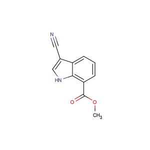 methyl 3-cyano-1H-indole-7-carboxylate