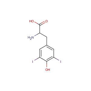 2-amino-3-(4-hydroxy-3,5-diiodophenyl)propanoic acid