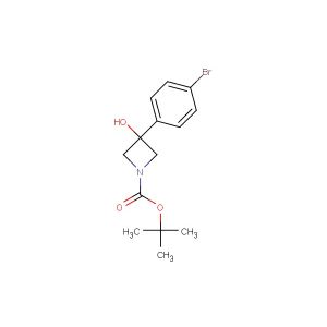 tert-butyl3-(4-bromophenyl)-3-hydroxyazetidine-1-carboxylate