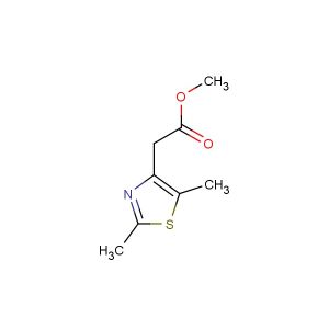 methyl 2-(2,5-dimethylthiazol-4-yl)acetate