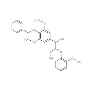 1-(4-(benzyloxy)-3,5-dimethoxyphenyl)-2-(2-methoxyphenoxy)propane-1,3-diol