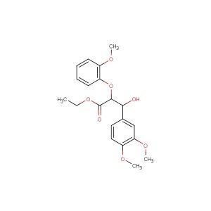 ethyl3-(3,4-dimethoxyphenyl)-3-hydroxy-2-(2-methoxyphenoxy)propanoate