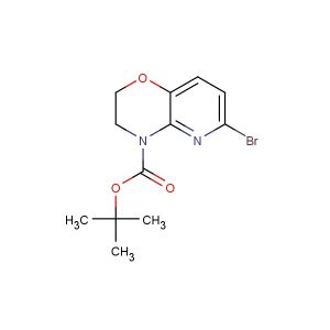 tert-butyl 6-bromo-2H-pyrido[3,2-b][1,4]oxazine-4(3H)-carboxylate