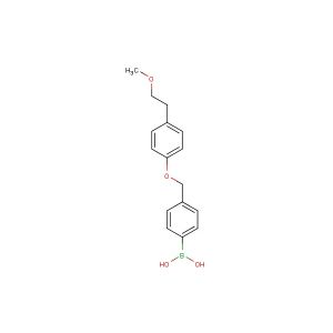 4-[(4-(2-methoxyethyl)phenoxy)methyl]phenylboronic acid